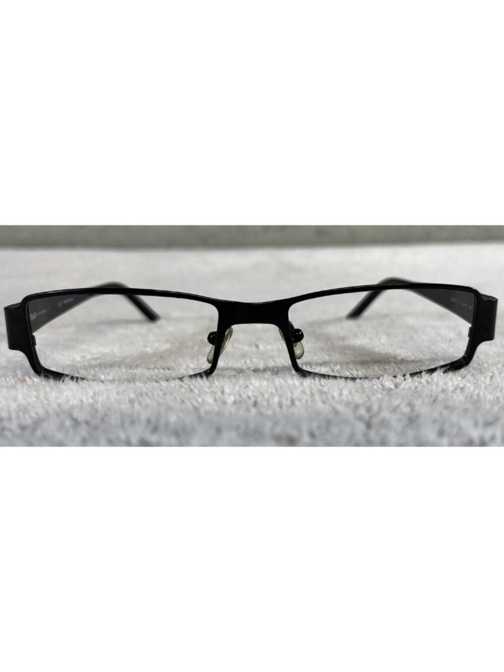 Dolce & Gabbana DG 5031 01 Black Metal Rectangular Eyeglasses Frames 52-17-140 - Picture 4 of 9